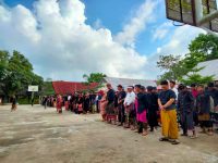 Upacara Memperingati HUT Kabupaten Lombok Tengah Yang Ke 77